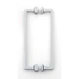 Alno - 6'' Back To Back Glass Door Pull - Polished Chrome
