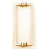 Alno - 8'' Back To Back Glass Door Pull - Polished Brass