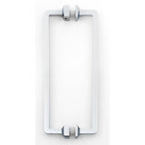 Alno - 8'' Back To Back Glass Door Pull - Polished Chrome