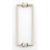 Alno - 8'' Back To Back Glass Door Pull - Polished Nickel