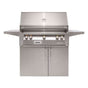 Alfresco - 36'' Standard Grill w/ Cart - Jet Black-Matte - Jet Black-Matte