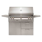 Alfresco - 42'' Sear Zone Grill w/ Cart - Jet Black-Matte - Jet Black-Matte