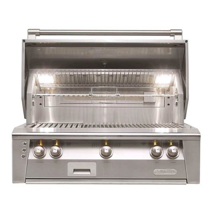 Alfresco - 36'' Sear Zone Grill Built-In - Jet Black-Matte - Jet Black-Matte