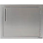 Alfresco - 23'' Single Access Right Door - Jet Black-Matte - Jet Black-Matte