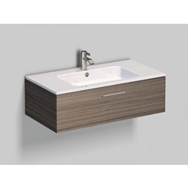 Alape - Unit.SR5 - Wood effect laminate walnut