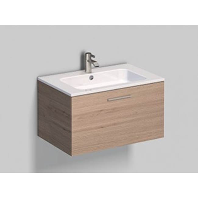 Alape - Unit.SR4 - Wood effect laminate grey oak