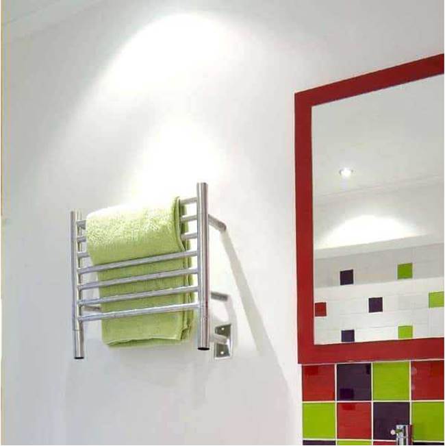 Jeeves Model H Straight 24'' Wide 7 Bar Hardwired Towel Warmer in Oil Rubbed Bronze