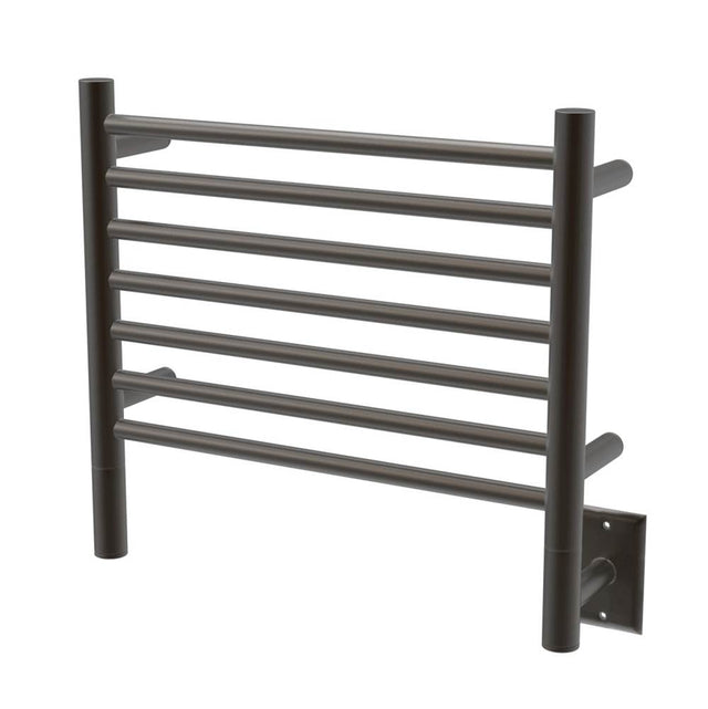 Amba Products - Jeeves Model H Straight 24'' Wide 7 Bar Hardwired Towel Warmer in Oil Rubbed Bronze