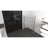 Solo 24'' Freestanding Towel Warmer in Matte Black