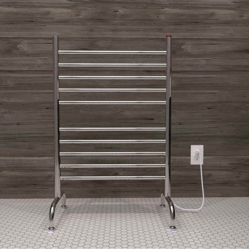 Solo 24'' Freestanding Towel Warmer in Matte Black