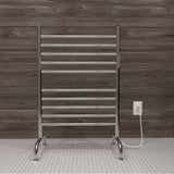 Solo 24'' Freestanding Towel Warmer in Matte Black