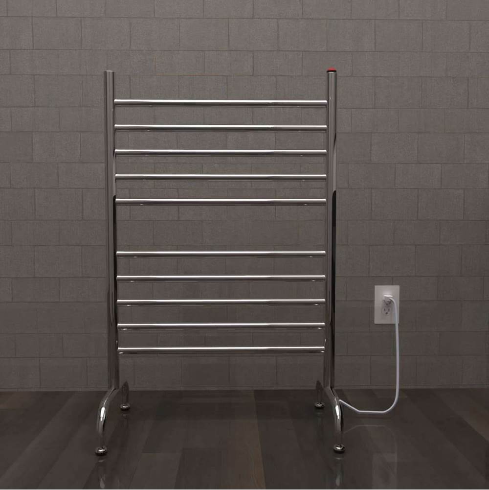 Solo 24'' Freestanding Towel Warmer in Matte Black