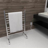 Solo 24'' Freestanding Towel Warmer in Matte Black