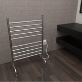 Solo 24'' Freestanding Towel Warmer in Matte Black