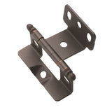 Amerock - HINGE  3/4''  PK3175TB-ORB  FULL INSET FULL - Roman Bronze