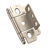 Amerock - HINGE  3/4''  PK3180TB-G10  FULL INSET FULL - Satin Nickel