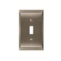 Amerock - WALLPLATE-CANDLER-1 TOGGLE-G10 - Satin Nickel