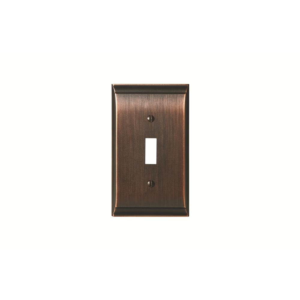 Amerock - SWITCHPLATE-CANDLER-1 TOGGLE-ORB - Oil Rubbed Bronze