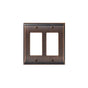 Amerock - WALLPLATE-CANDLER-3 ROCKER-G10 - Satin Nickel