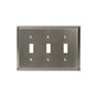 Amerock - WALLPLATE-MULHOLLAND-3 TOGGLE-G10 - Satin Nickel