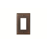 Amerock - WALLPLATE-MULHOLLAND-1 ROCKER-ORB - Oil Rubbed Bronze