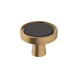 Amerock - Mergence Knob - Matte Black, Champagne Bronze