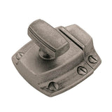 Amerock - Highland Ridge 1-7/8 in (48 mm) Length Aged Pewter Cabinet Latch - Aged Pewter