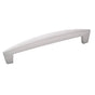 Amerock - Creased Bow 5-1/16 in (128 mm) Center-to-Center Anodized Aluminum Cabinet Pull - Anodized Aluminum