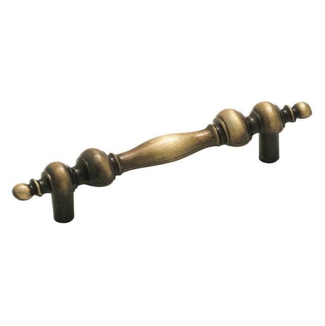 Amerock - Allison Value 3 in (76 mm) Center-to-Center Antique Brass Cabinet Pull - Antique Brass