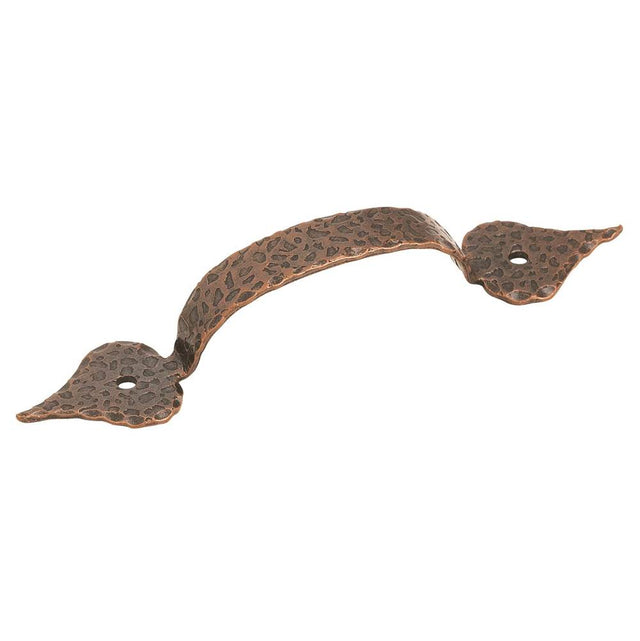 Amerock - Allison Value 3-3/8 in (86 mm) Center-to-Center Antique Copper Cabinet Pull - Antique Copper