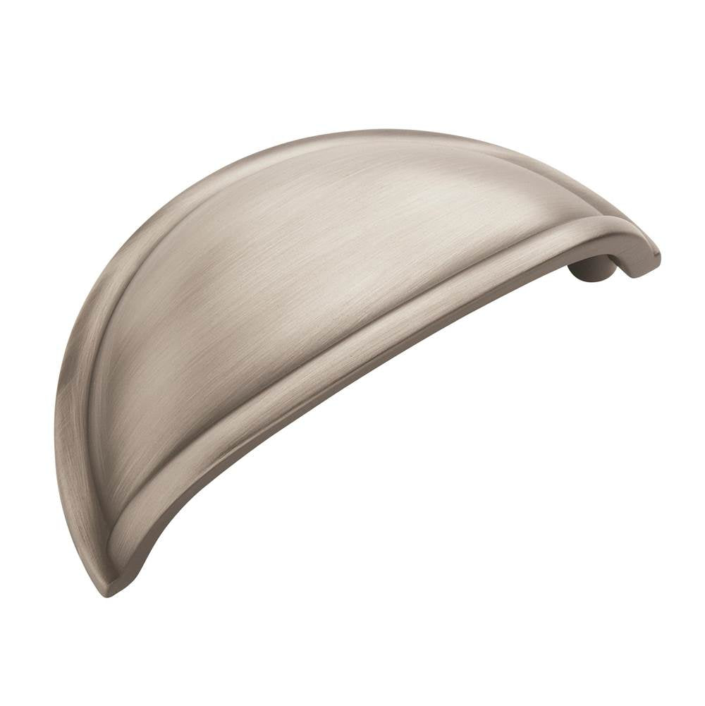 Amerock - Cup Pulls 3 in (76 mm) Center-to-Center Antique Silver Cabinet Cup Pull - Antique Silver