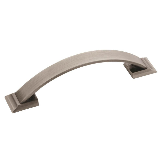 Amerock - Candler 3-3/4 in (96 mm) Center-to-Center Antique Silver Cabinet Pull - Antique Silver