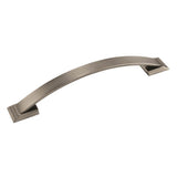 Amerock - Candler 6-5/16 in (160 mm) Center-to-Center Antique Silver Cabinet Pull - Antique Silver
