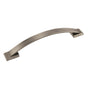 Amerock - Candler 6-5/16 in (160 mm) Center-to-Center Antique Silver Cabinet Pull - Antique Silver