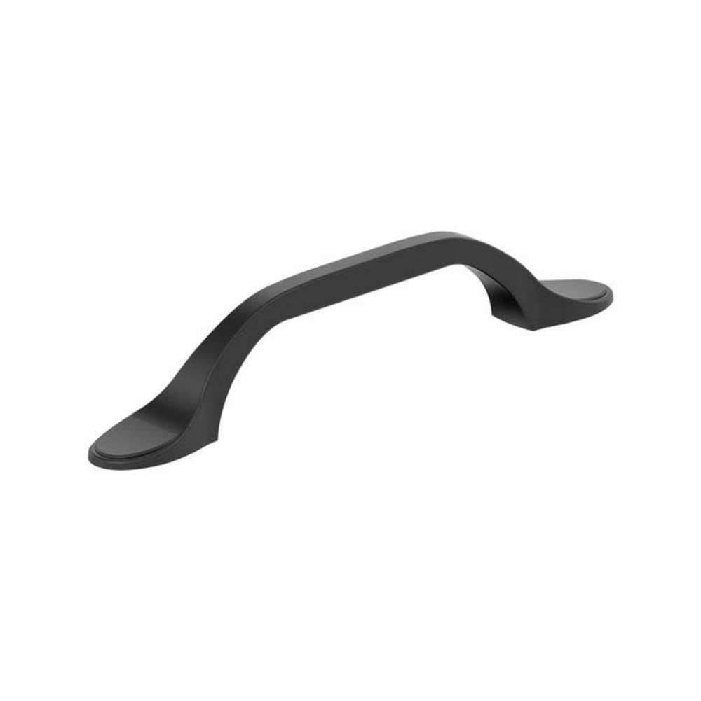 Amerock - Ravino Pull, Matte Black - Matte Black