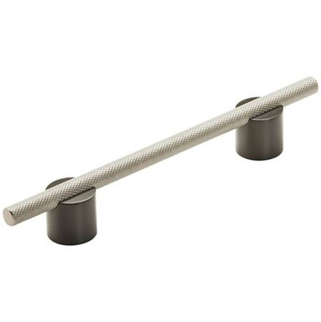 Amerock - Transcendent Pull - Matte Black,Silver Champagne