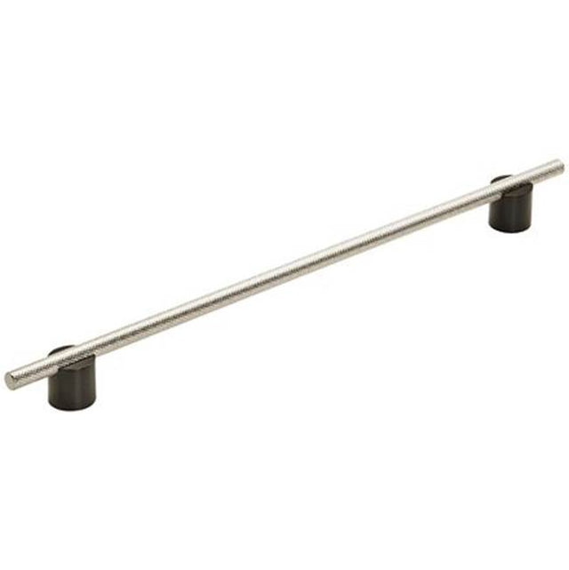 Amerock - Transcendent Pull - Matte Black,Polished Nickel
