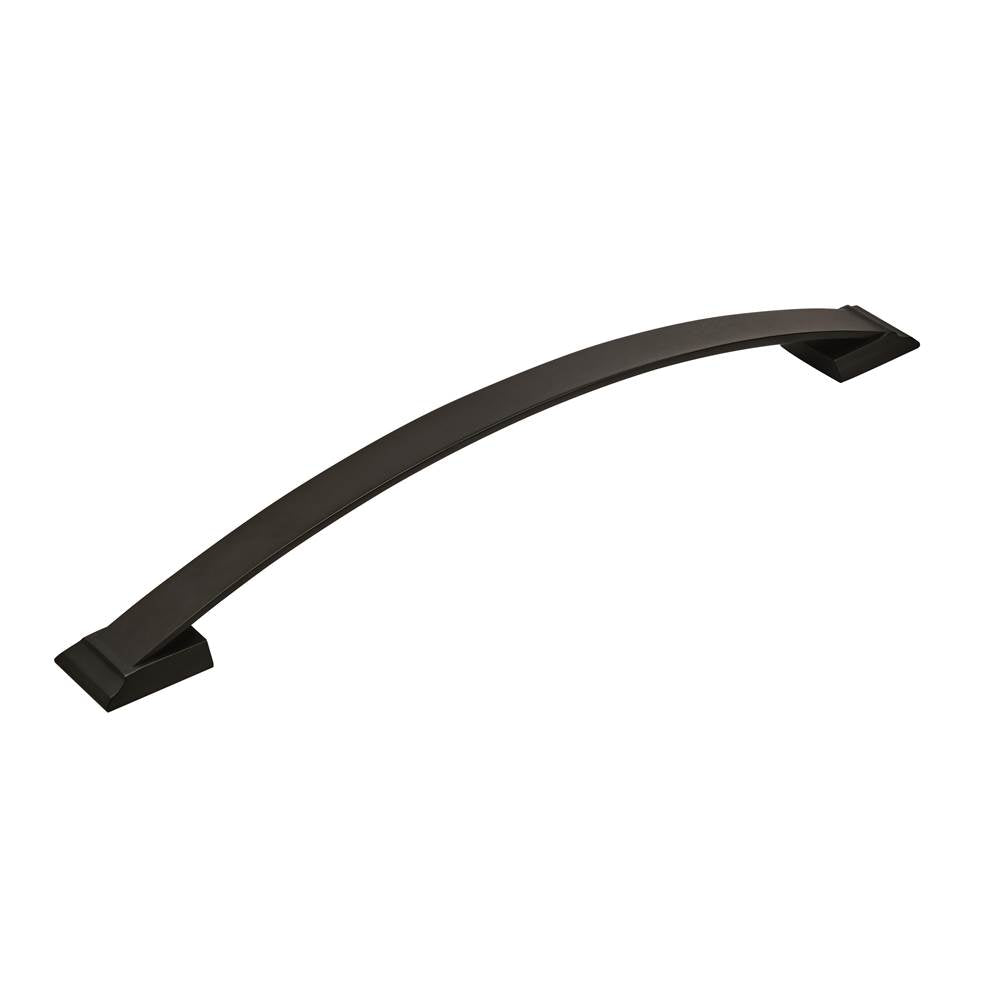 Amerock - Candler 12 in (305 mm) Center-to-Center Black Bronze Appliance Pull - Black Bronze