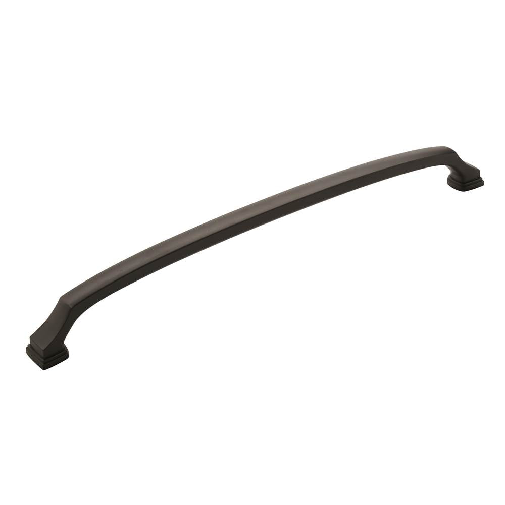 Amerock - Revitalize 18 in (457 mm) Center-to-Center Black Bronze Appliance Pull - Black Bronze