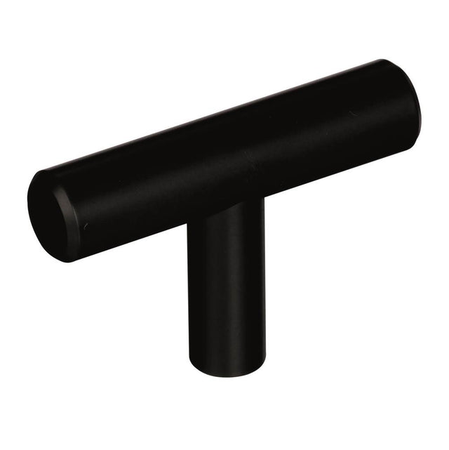 Amerock - Bar Pulls 1-15/16 in (49 mm) Length Black Bronze Cabinet Knob - Black Bronze