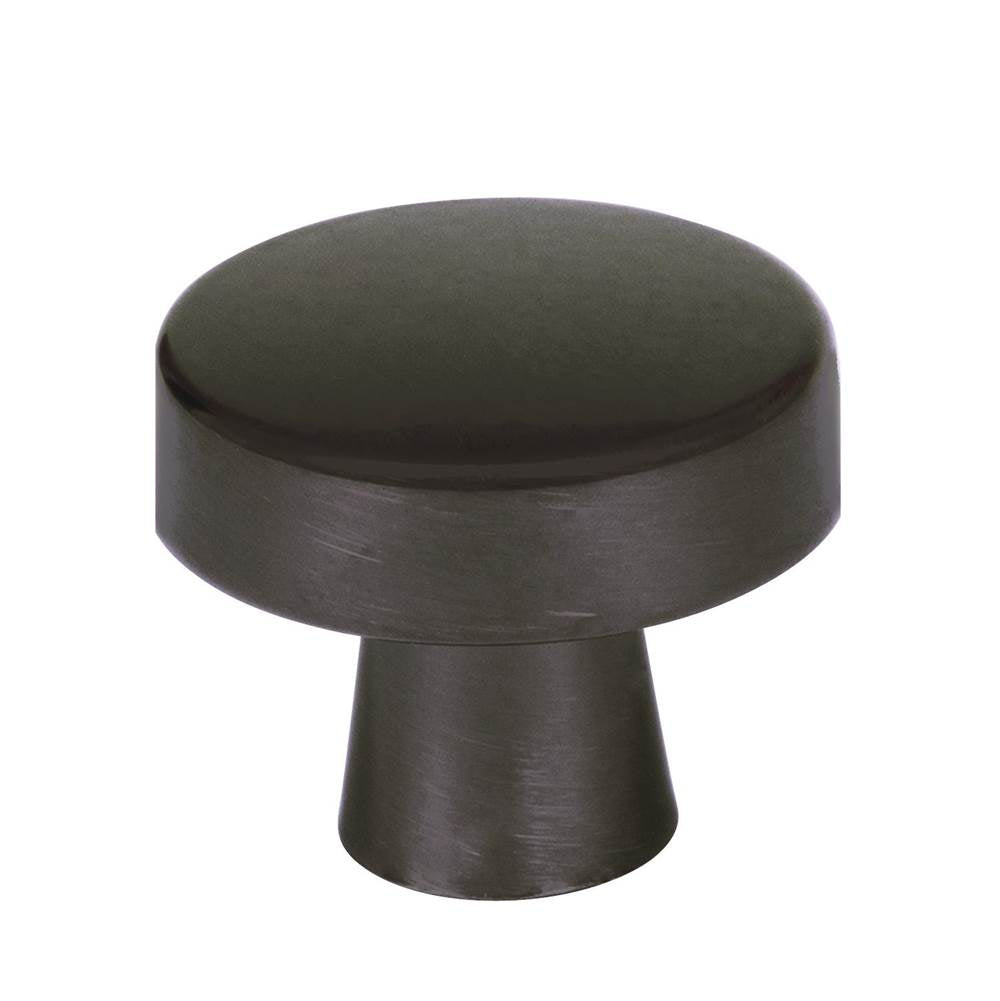 Amerock - Blackrock 1-5/16 in (33 mm) Diameter Black Bronze Cabinet Knob - Black Bronze