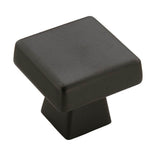 Amerock - Blackrock 1-1/2 in (38 mm) Length Black Bronze Cabinet Knob - Black Bronze