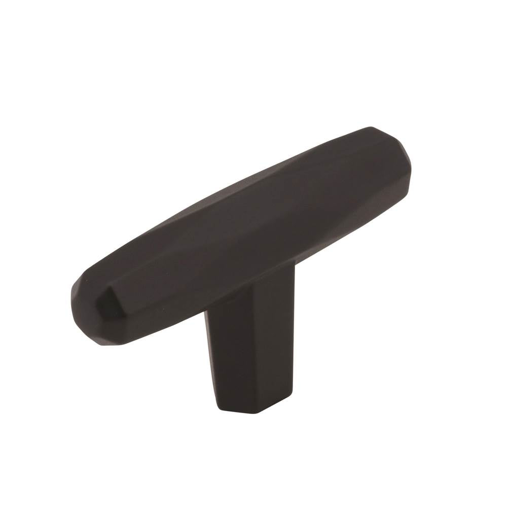 Amerock - St. Vincent 2-1/2 in (64 mm) Length Black Bronze Cabinet Knob - Black Bronze