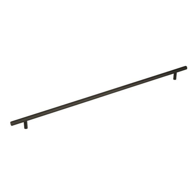 Amerock - Bar Pulls 18-7/8 in (480 mm) Center-to-Center Black Bronze Cabinet Pull - Black Bronze