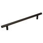 Amerock - Bar Pulls 7-9/16 in (192 mm) Center-to-Center Black Bronze Cabinet Pull - Black Bronze