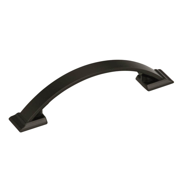 Amerock - Candler 3-3/4 in (96 mm) Center-to-Center Black Bronze Cabinet Pull - Black Bronze