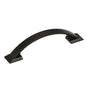 Amerock - Candler 3-3/4 in (96 mm) Center-to-Center Black Bronze Cabinet Pull - Black Bronze