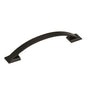Amerock - Candler 5-1/16 in (128 mm) Center-to-Center Black Bronze Cabinet Pull - Black Bronze