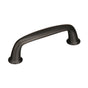 Amerock - Kane 3 in (76 mm) Center-to-Center Black Bronze Cabinet Pull - Black Bronze
