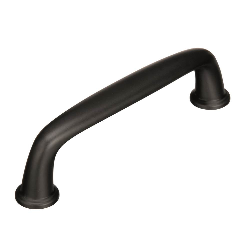 Amerock - Kane 3-3/4 in (96 mm) Center-to-Center Black Bronze Cabinet Pull - Black Bronze